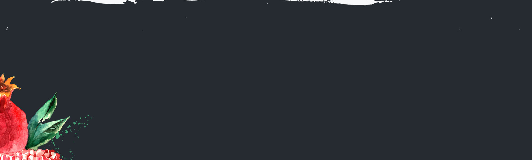 Banner Footer Resturant